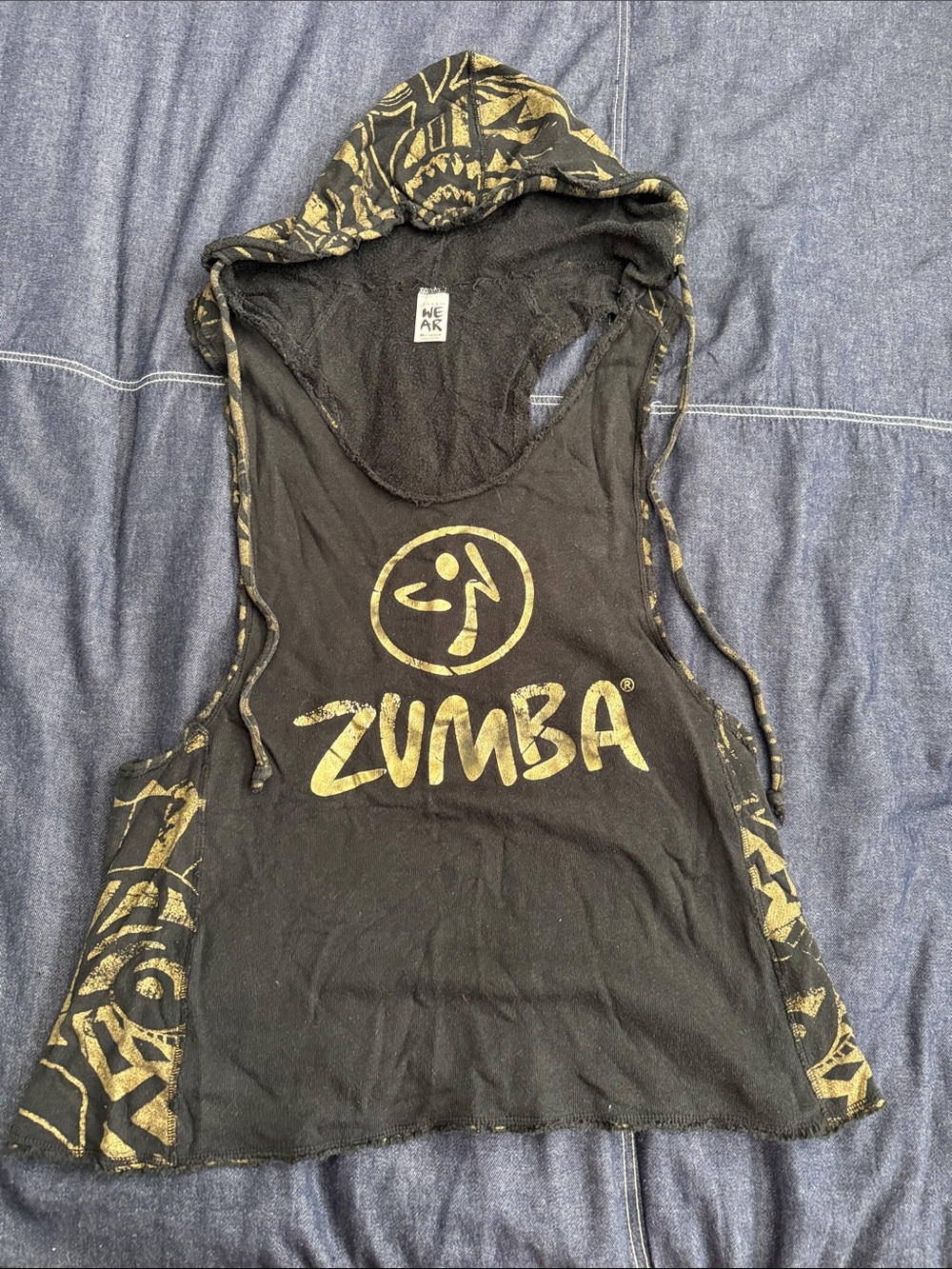 Zumba Fitness Black WEAR Terry Label Sweatshirt